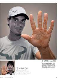 There's been a lot of debate online about what grip rafael nadal uses on his forehand groundstroke so i wanted to prove what it is. Hands Of Tennis Players In Rafael Nadal King Of Tennis Facebook
