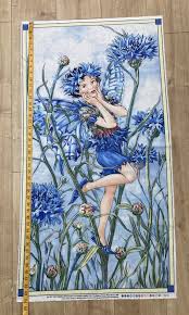 flower fairies fabric panel quilting