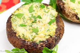 stuffed portobello mushroom caps