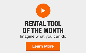 Please browse our online catalog where you will find photos of our rental inventory. Tool Rental At The Home Depot