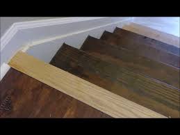 transition between laminate floor to