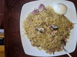 Cooked indomie with sardines and scrambled egg ruqayyah aliyu abubakar #0812kano. Local Guides Connect Instant Noodles Indomie Local Guides Connect