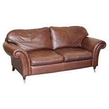 brown leather mortimer sofa