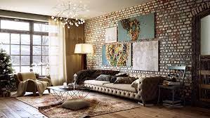 One of the most famous styles that you can choose is the brick wall for living room. Brick Wall Accents In 15 Living Room Designs Home Design Lover