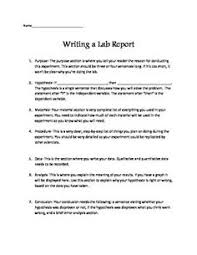    formal lab report example   Financial Statement Form 