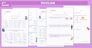 6th Grade Math Division Worksheets Pdf