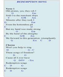 Redemption Song Piano Chords Learn To Play It On The Piano