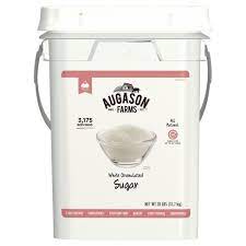 Check spelling or type a new query. Augason Farms Vegetarian Gluten Free White Granulated Sugar 28lbs Target