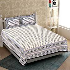 100 Cotton Indian Cotton Bed Sheet Set