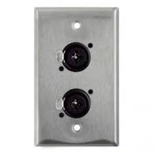xlr wall plates our single and