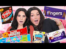 trying the best british treats candy