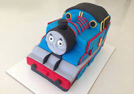 HowToCookThat : Cakes, Dessert & Chocolate | 3D Thomas Train Cake Recipe -  HowToCookThat : Cakes, Dessert & Chocolate gambar png