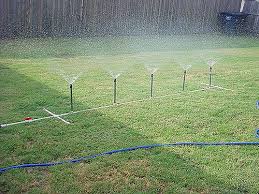 Homemade Pvc Water Sprinkler Garden