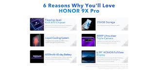 the honor 9x pro is an insane amount of