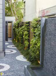 popular modern small side garden ideas