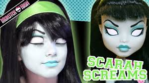 doll costume makeup tutorial
