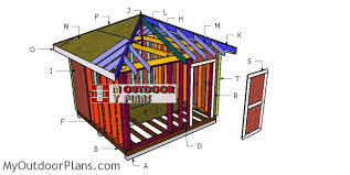 12x12 hip roof shed plans myoutdoorplans