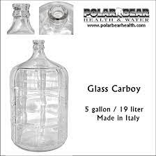 Glass Water Carboy 5g 19l Polar Bear