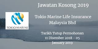 Tokio marine insurans (malaysia) berhad. Pin On Iklan Jawatan Kosong