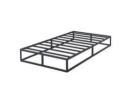 Non Slip Steel Bed Frame Twin Black