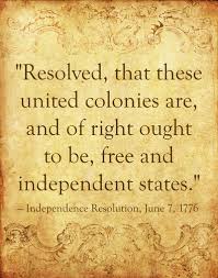 June 1776 | 25 historical quotes about the Declaration of ... via Relatably.com