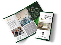 creative interior design brochure
