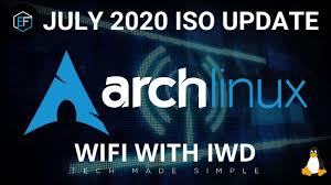 arch linux july 2020 iso wi fi with
