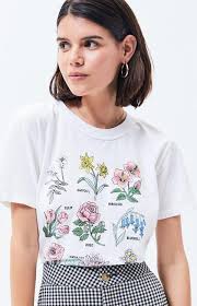 Ps La Flower Chart T Shirt From Pacsun On 21 Buttons