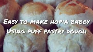 easy to make hopia baboy using puff