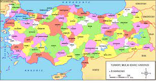Türkiye haberleri ve türkiye hakkında en güncel gelişmeleri haber 7'de takip edin. Turkiye Haritasi Ve Illeri Turkiye Siyasi Haritasi Ile Renkli Sehir Isimleri
