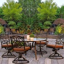 Amber Outdoor Round Glass Dining Table