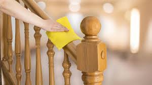Because they are more attractive than other types of wooding cutting boards should only be hand washed. How To Clean Staircase Railings Maids By Trade