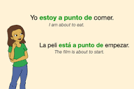 Estar a punto de..." in Spanish - Learn and Practice!