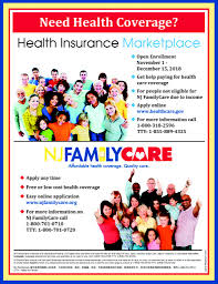 Need Health Coverage Open Enrollment For Nj Family Care