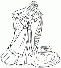 Aurora adalah seorang wanita muda yang sangat cantik dengan rambut yang keemasan seperti sinar matahari mata biru dan bibir yang merah malu naik. Princess Rapunzel Coloring Pages Coloring Home