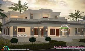 Flat Roof 5 Bedroom House Architecture