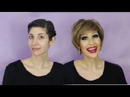 iconic 1980s makeup transformation