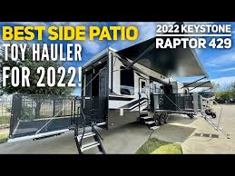 best side patio toy hauler for 2022
