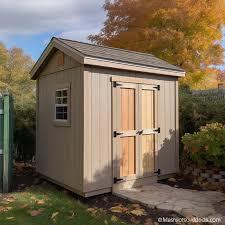 8x6 tall garden shed ideal wooden sheds