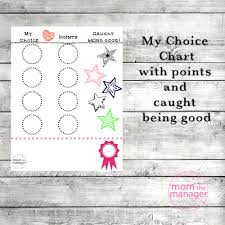 My Choice Star Chart With Points