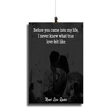 Your smile is a key, to my unlocked happiness. Quotes To Make Him Feel Special Custom Personalized Poster Wall Decor
