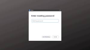 how to find zoom meeting pword