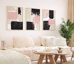 Printable Wall Art Modern Pink And