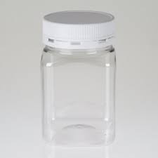 400ml Clear Square Pet Plastic Jar With