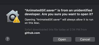 live photo or gif as a mac screen saver