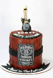 Jack Daniels Birthday Cake gambar png