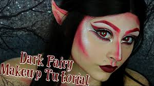 fantasy dark fairy halloween makeup