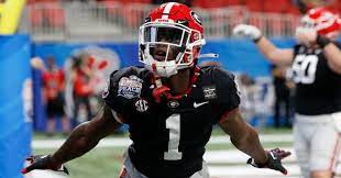 georgia standout receiver tears acl