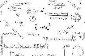 Math Equations Hand Write Scientific