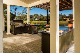 covered outdoor kitchen ideas designs